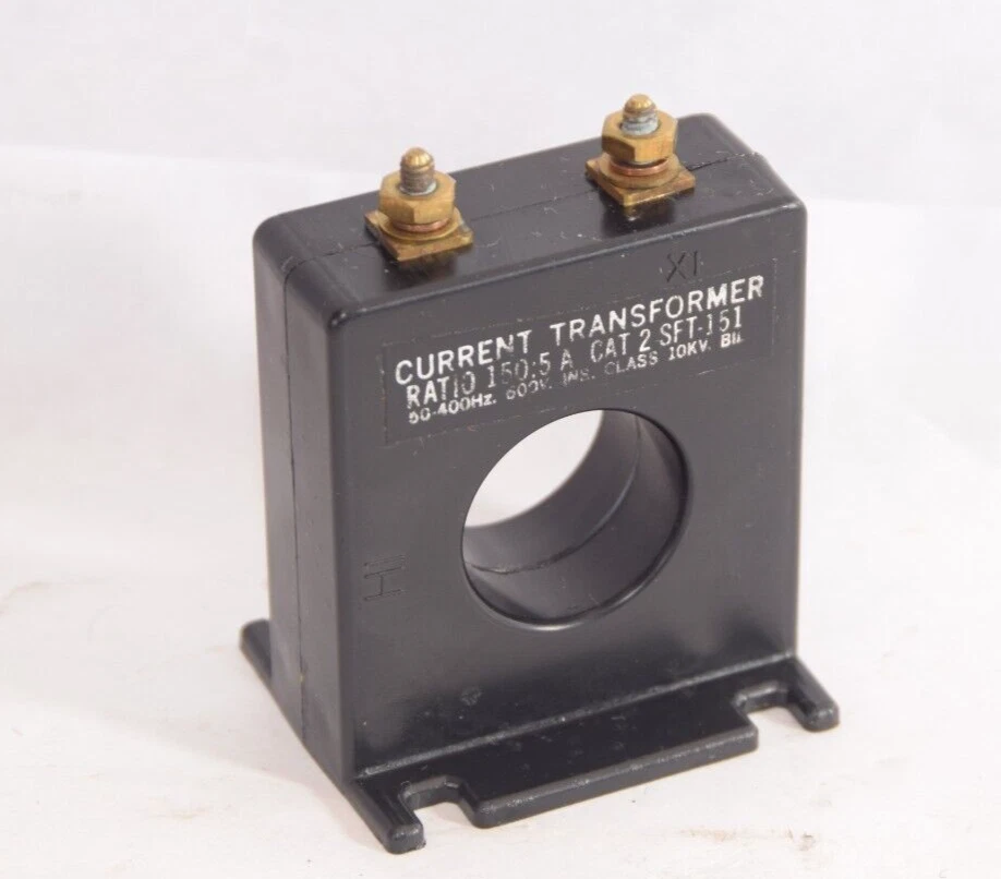 Used TROTT ELECTRONICS 2 SFT-151 Ratio 150:5A Current Transformer