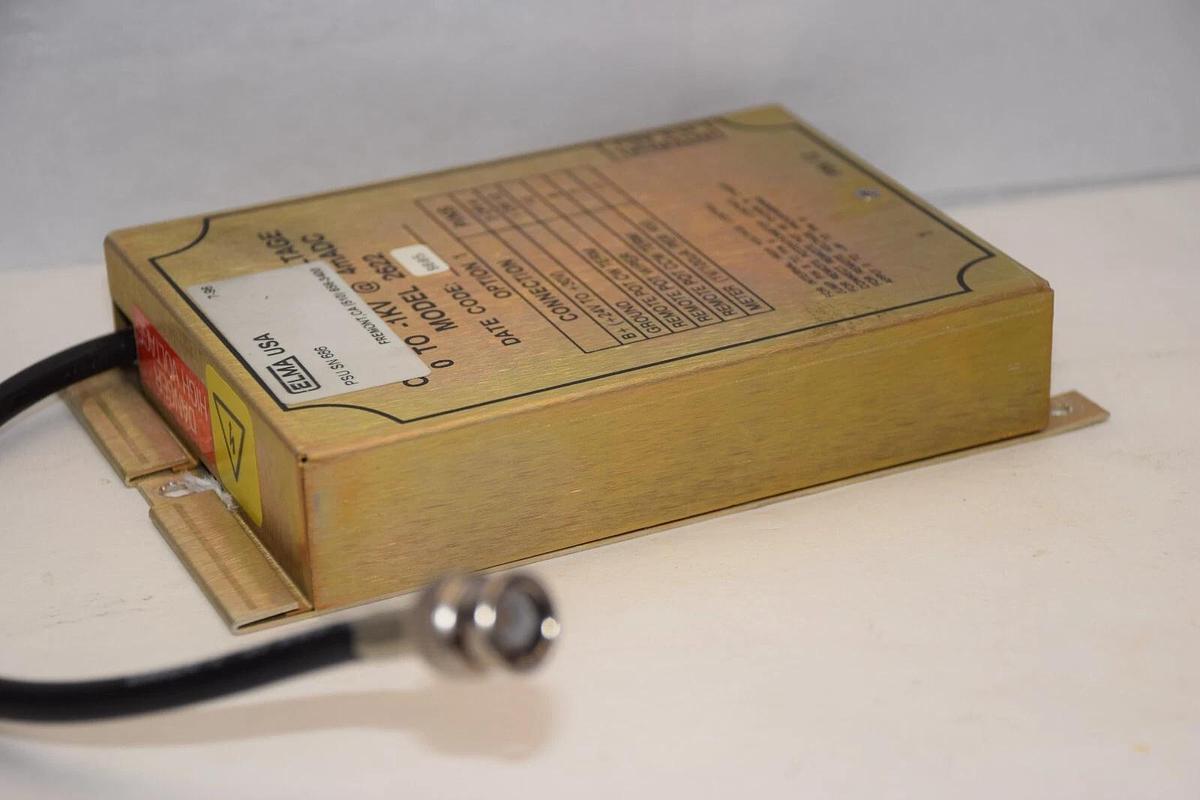 Used ELMA / BERTAN 2622 0 to -1Kv @ 4mADCPower Supply