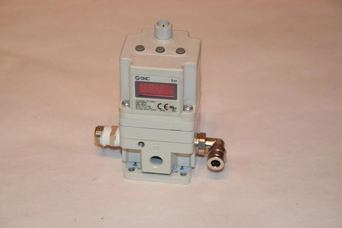 Used SMC ITV2030-01F2BN3 5B1-9FZ 24VDC CLASS 2 E/P REGULATOR