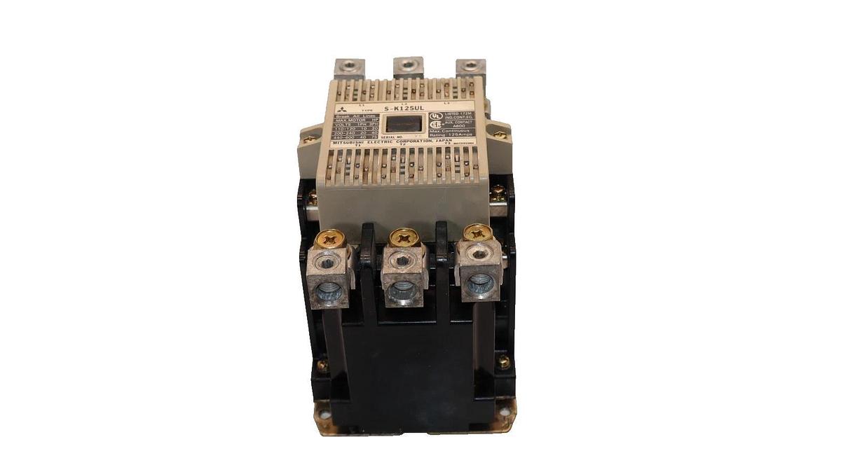 Used Mitsubishi Electric S-K125UL 125Amp Contactor Motor Starter
