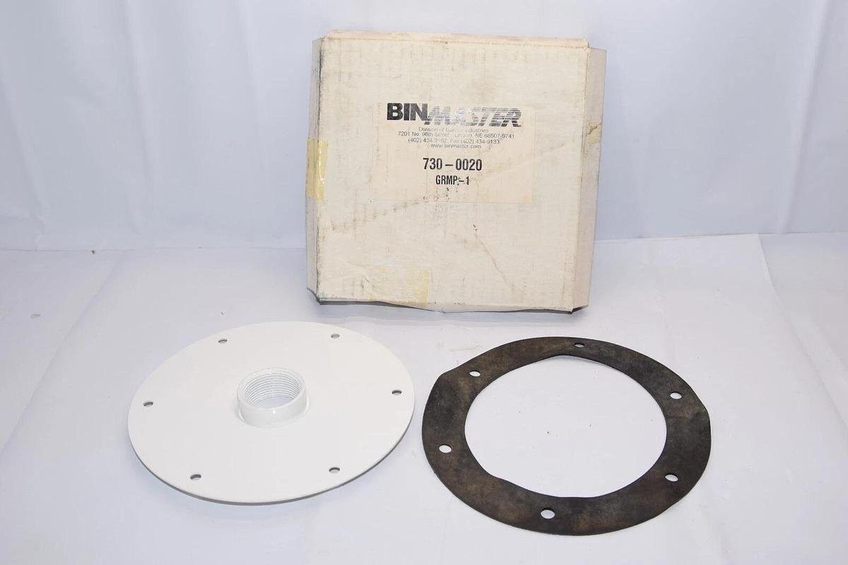 (NEW) BIN MASTER 730-0020 GRMP-1 Carbon Steel Coupling With Neoprene Gasket