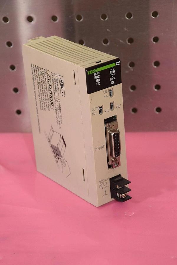 Used Omron PLC Ethernet Communication Module Card, CS1W-ETN01 CS1WETN01