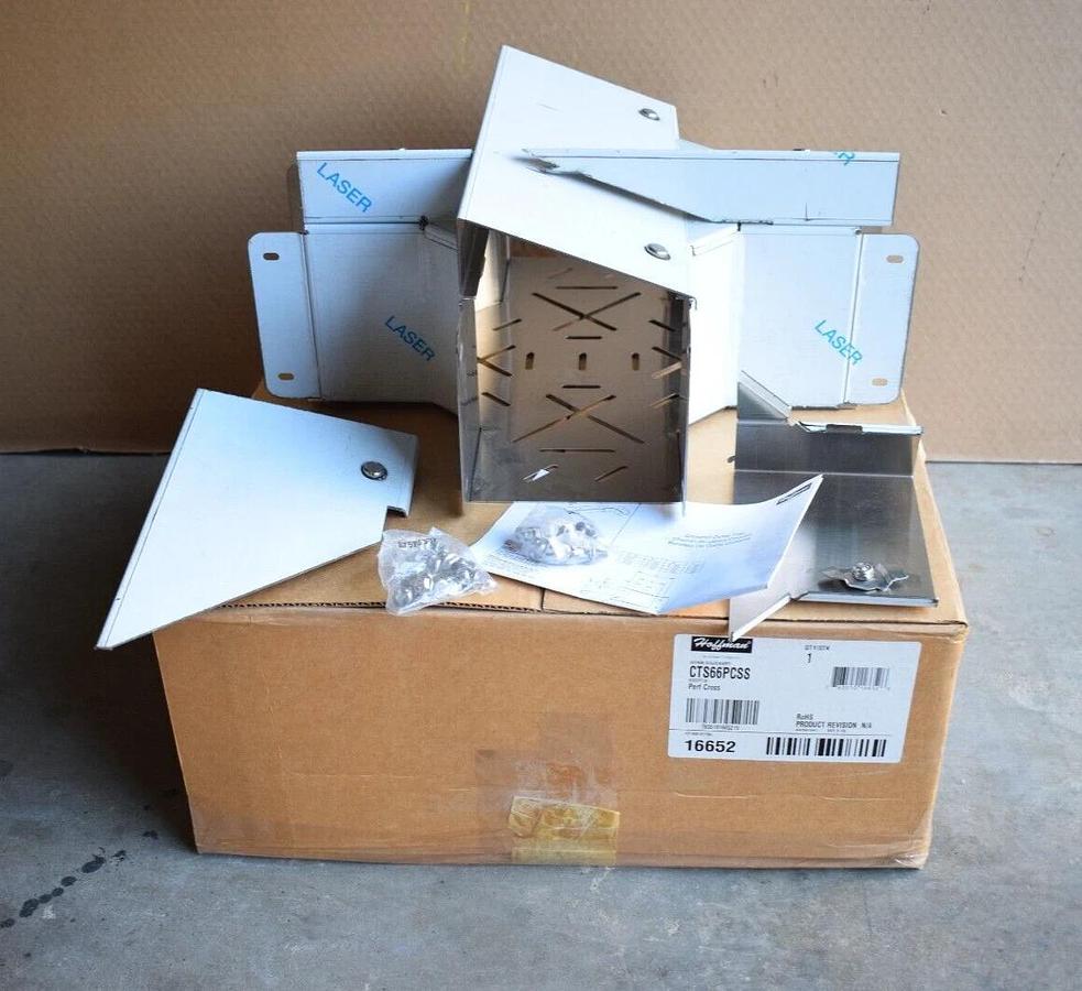 (NEW) HOFFMAN CTS66PCSS Perf Cross Cable Tray