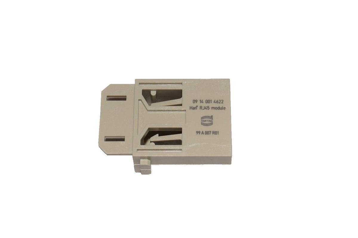 Harting Male Module Insert Han 1MOD-M RJ45 Plug 09140014622 (New - Lot of 4)