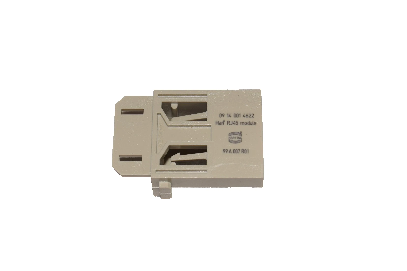 Harting Male Module Insert Han 1MOD-M RJ45 Plug 09140014622 (New - Lot of 4)