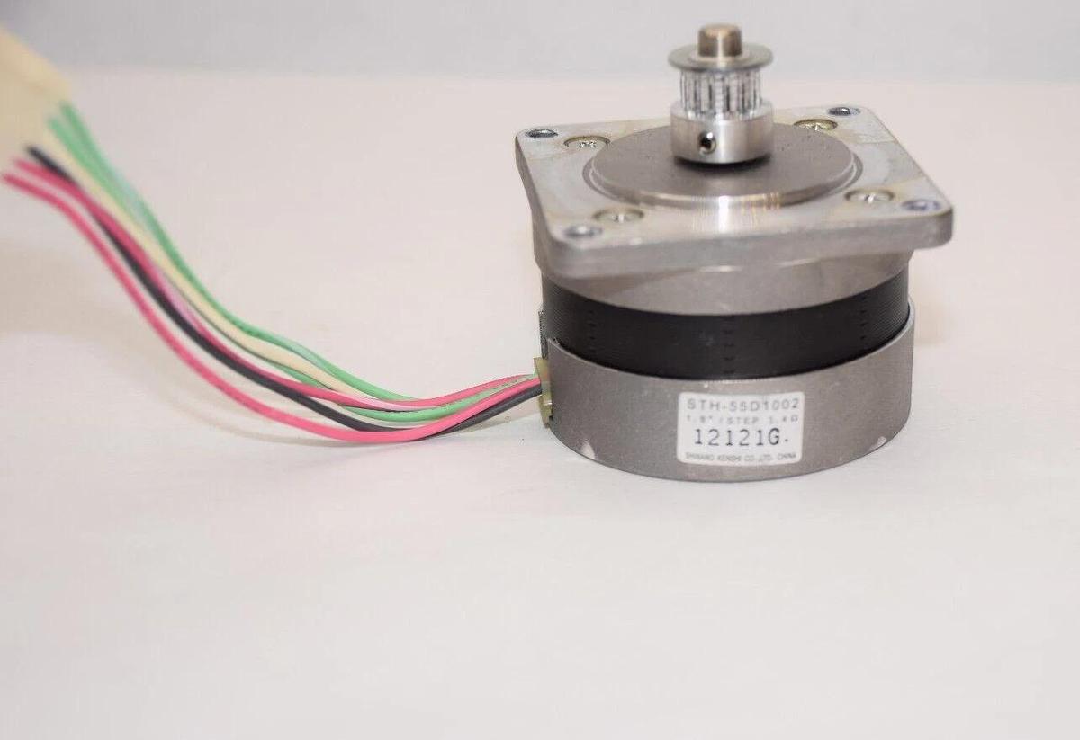 Used Shinano Kenshi Stepping Stepper Motor STH-55D1002 STH55D1002 1.8deg Step