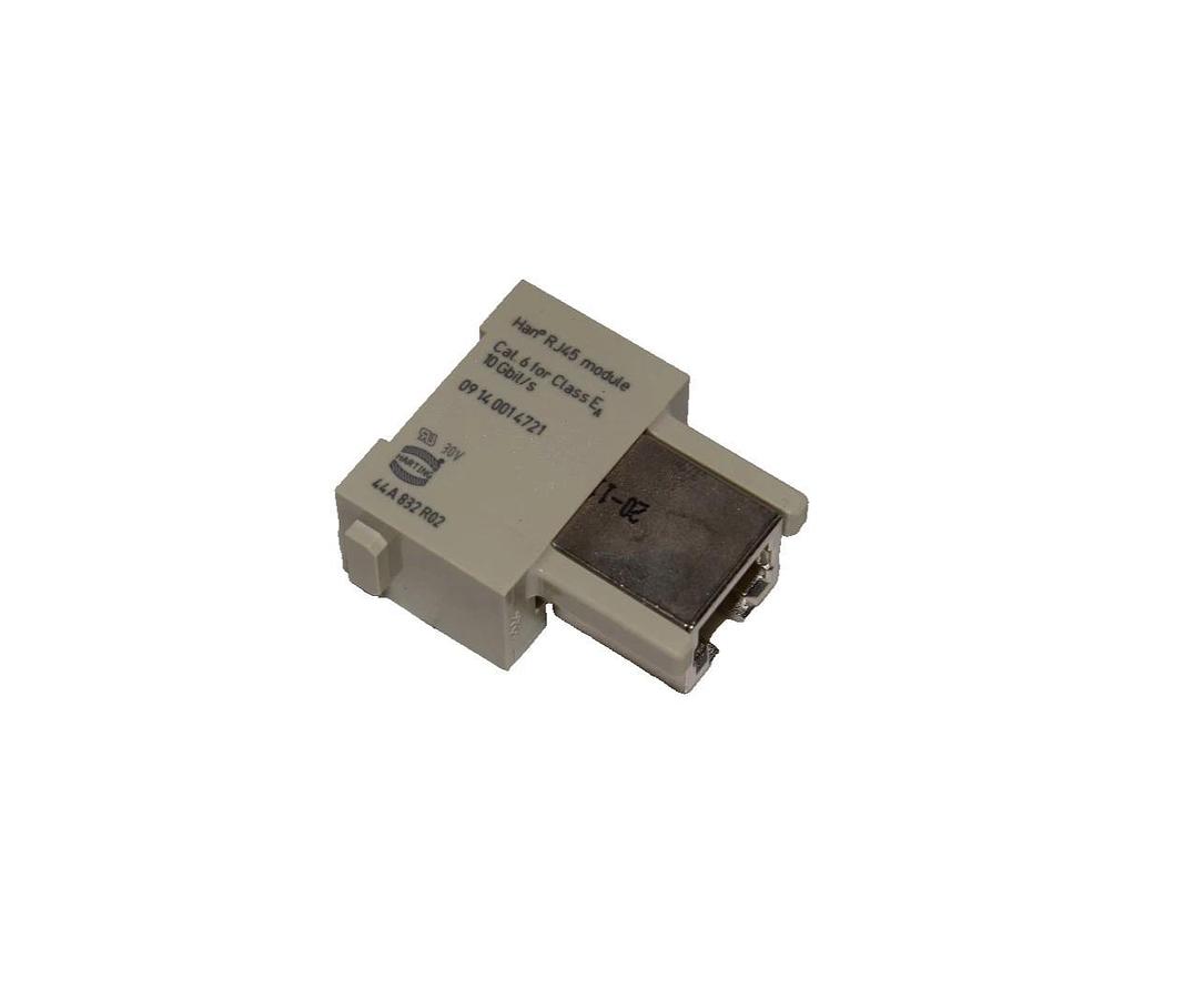 Harting Ethernet Module Connector RJ45 09140014721 Cat 6 Female Han RJ45 (New)