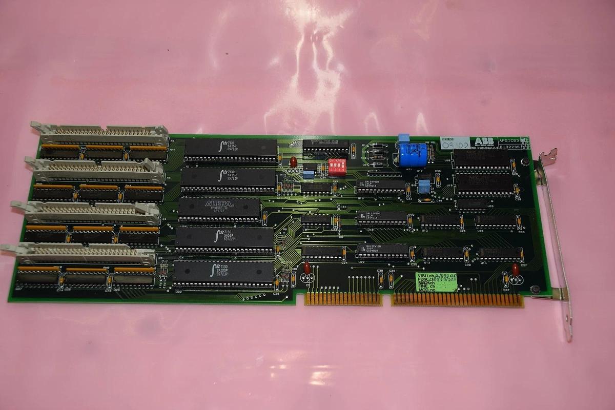 Used ABB APGIC03 General Interface Board E-32235 , Trallfa Robot A/S