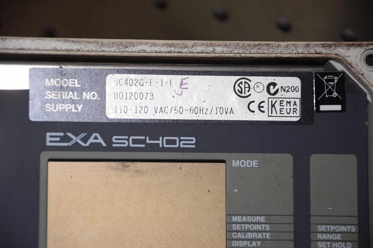 Used YOKOGAWA SC402G-E-1-E 110-120VAC 50/60Hz EXA SC402 CONDUCTIVITY SENSOR