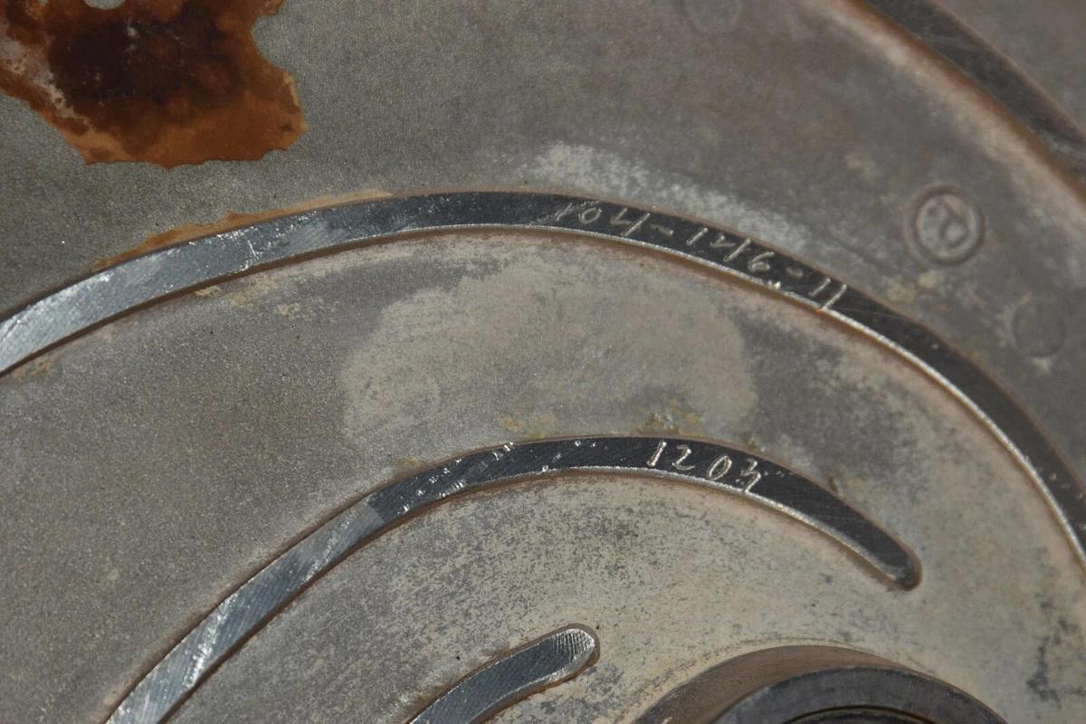 Goulds 11" impeller 6 Vane pump 316SS KSY 54612 104-1416-11-1203 3196LTX 4x6-13