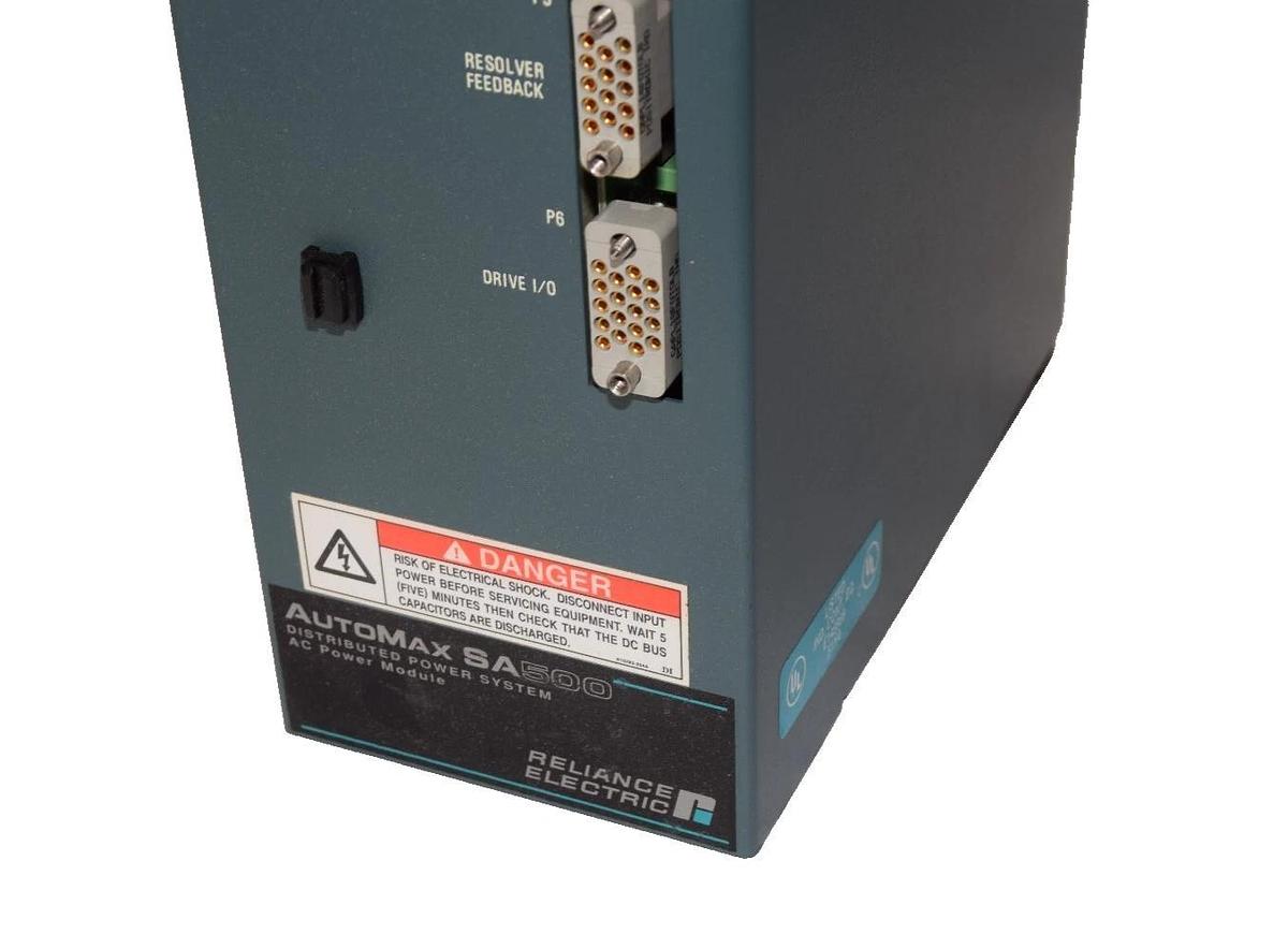 Used Reliance AutoMax SA500 AC Power Module DM150 615055-1V In: 325vdc Out: 230vac