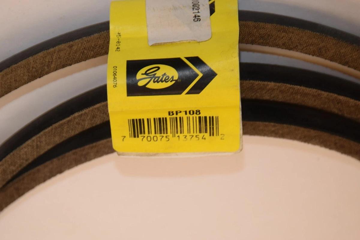 (NEW) GATES BP108 Predator Made With Kevlar V-Belt