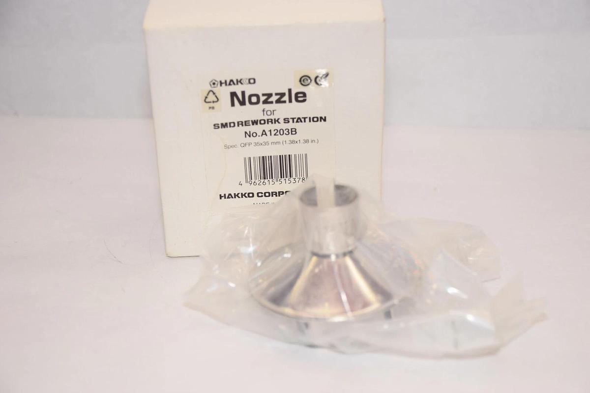 (NEW) HAKKO CORPORATION A1203B 35x35mm Hot Air Desoldering Nozzle