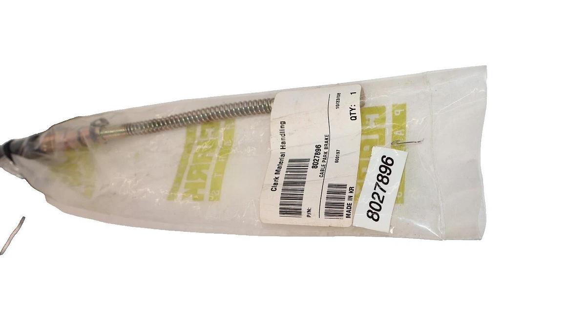 (NEW) CLARK MATERIAL HANDLING 8027896 LH Cable Park Brake Forklift Part