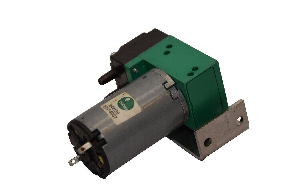 Used THOMAS 50021065 Vacuum Pump With Buhler 29014007 24V Motor