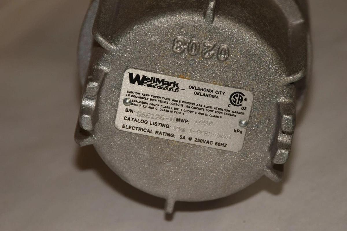 (NEW) WELLMARK 730 1-SFBC-2A26 62308 Level Control Top Mount