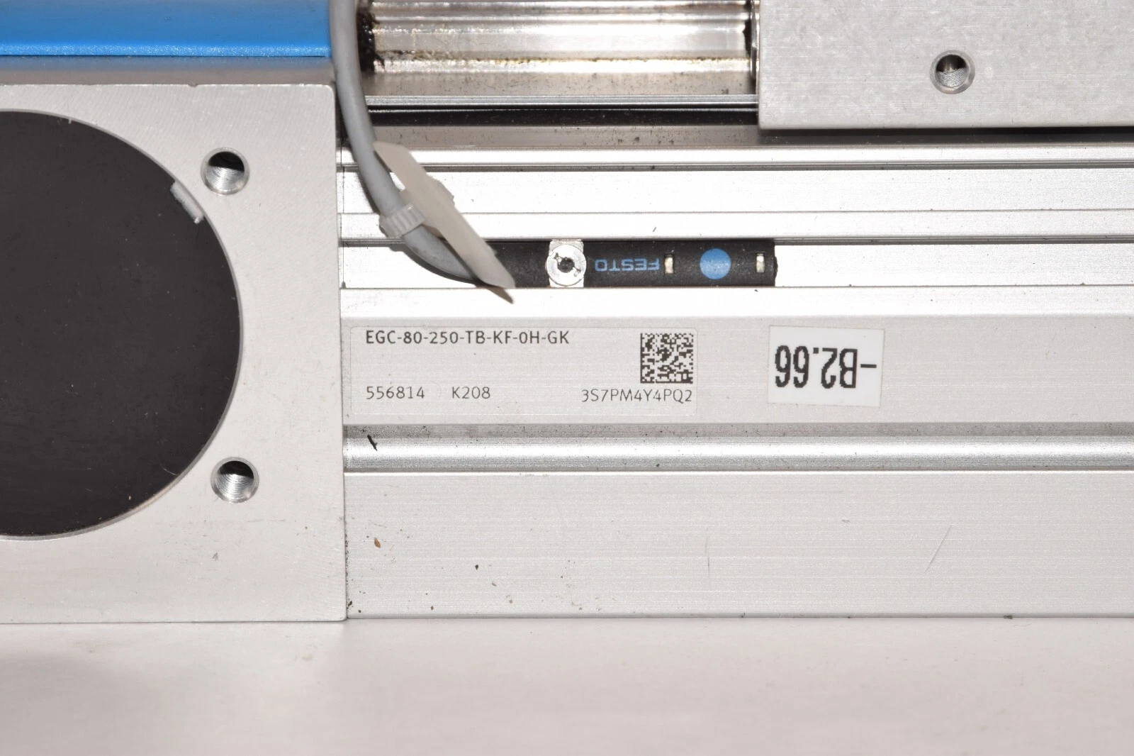 Used FESTO EGC-80-250-TB-KF-0H-GK Linear Actuator