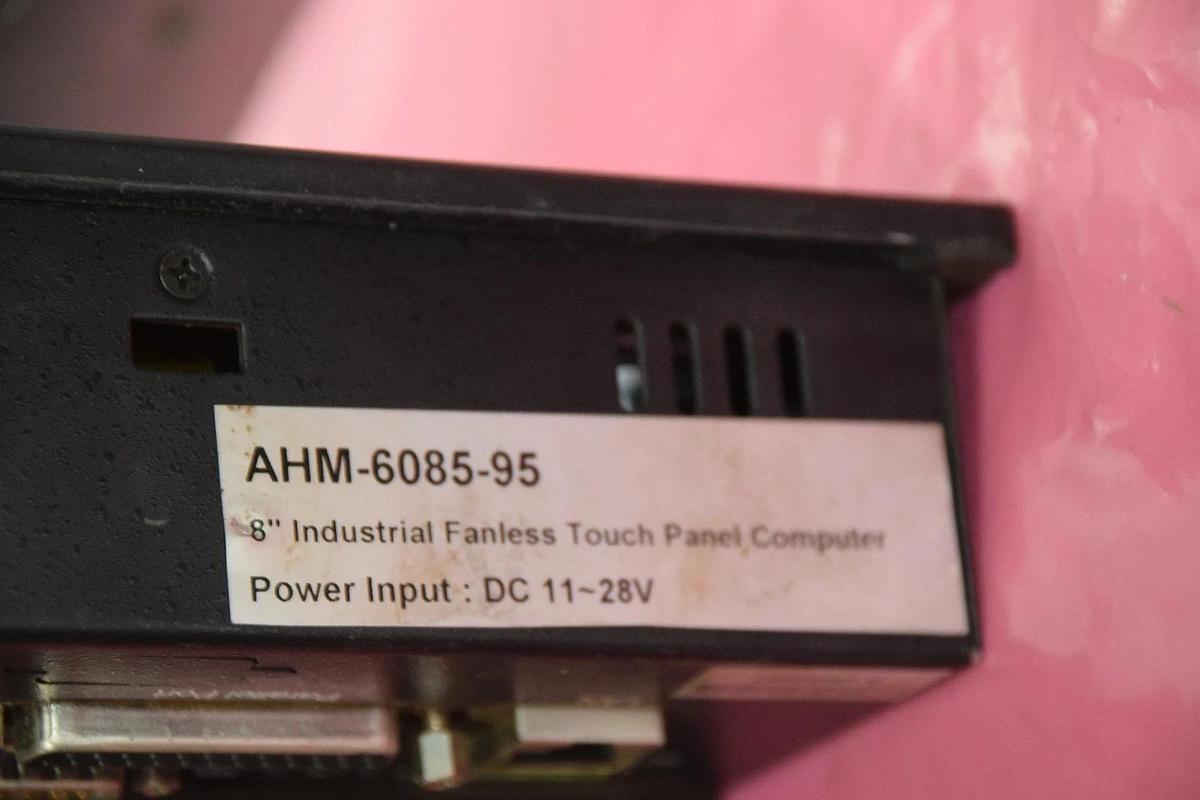 Used APLEX AHM-6085-95 8" INDUSTRIAL FANLESS TOUCH PANEL COMPUTER sold ASIS