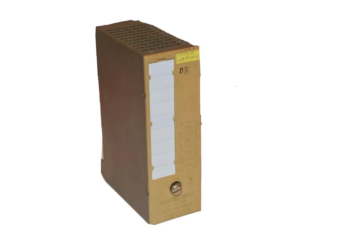Used SIEMENS 6ES5 466-8MC11 6ES54668MC11 SIMATIC S5 ANALOG INPUT MODULE