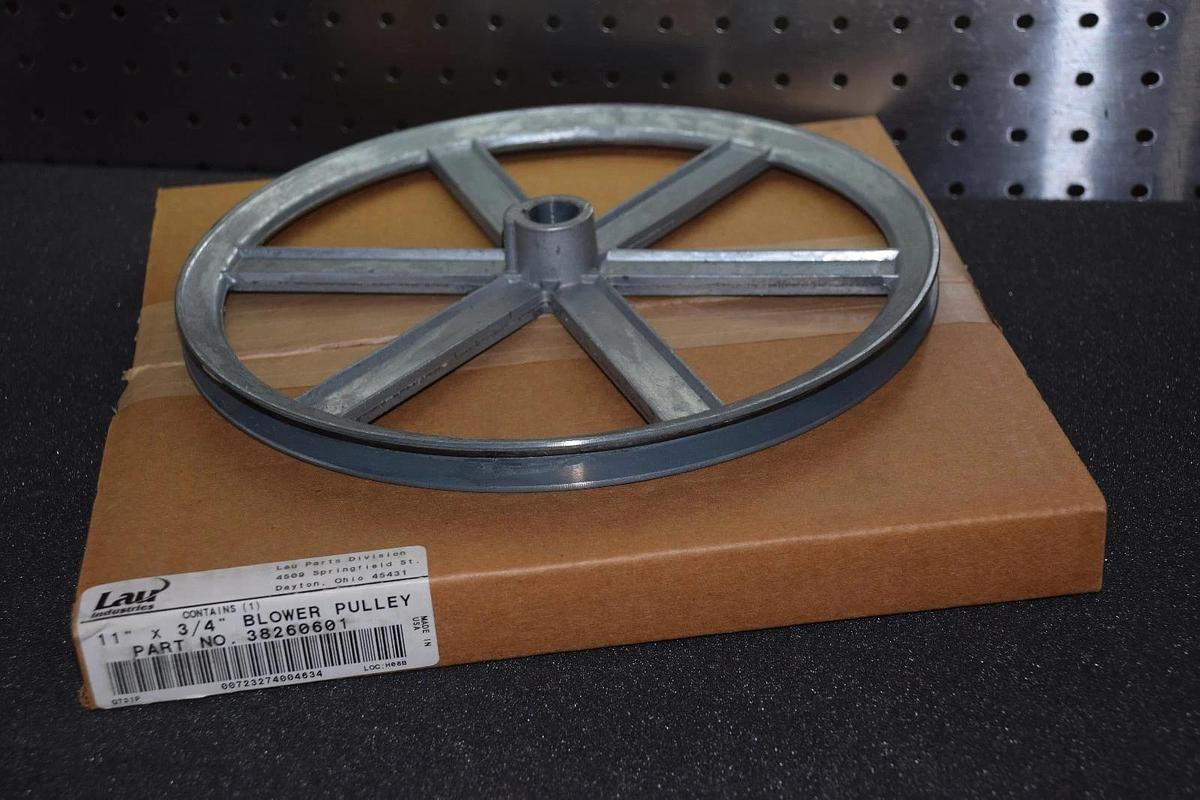 (1) Lau Industries Blower Pulley 11" x 3/4" 38260601 NEW