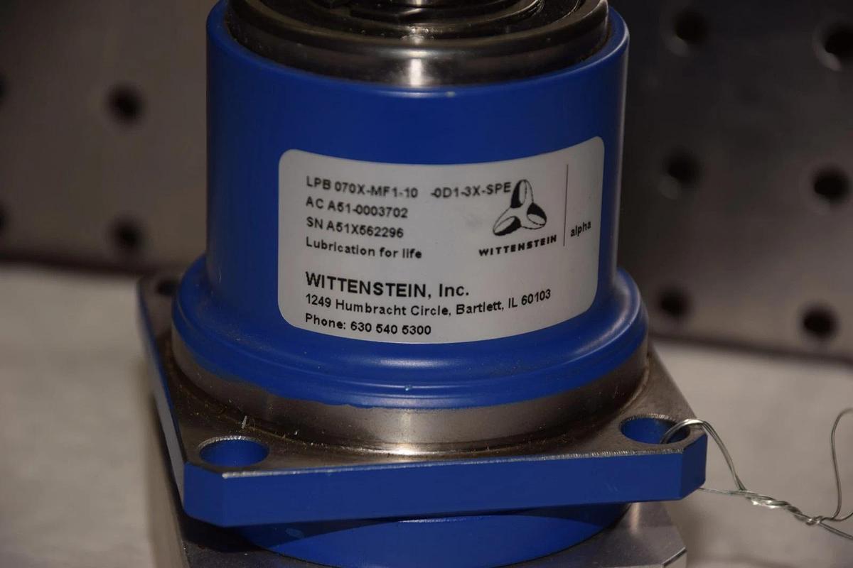 Used WITTENSTEIN LPB 070X-MF1-10-0D1-3X-SPE Planetary Gear Head