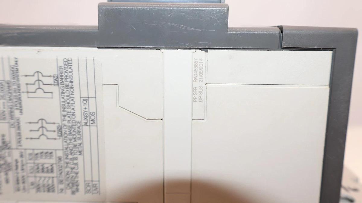 Used ABB SACE T3N 225 T3N225 225A 225 Amp 3P SACE Tmax Circuit Breaker