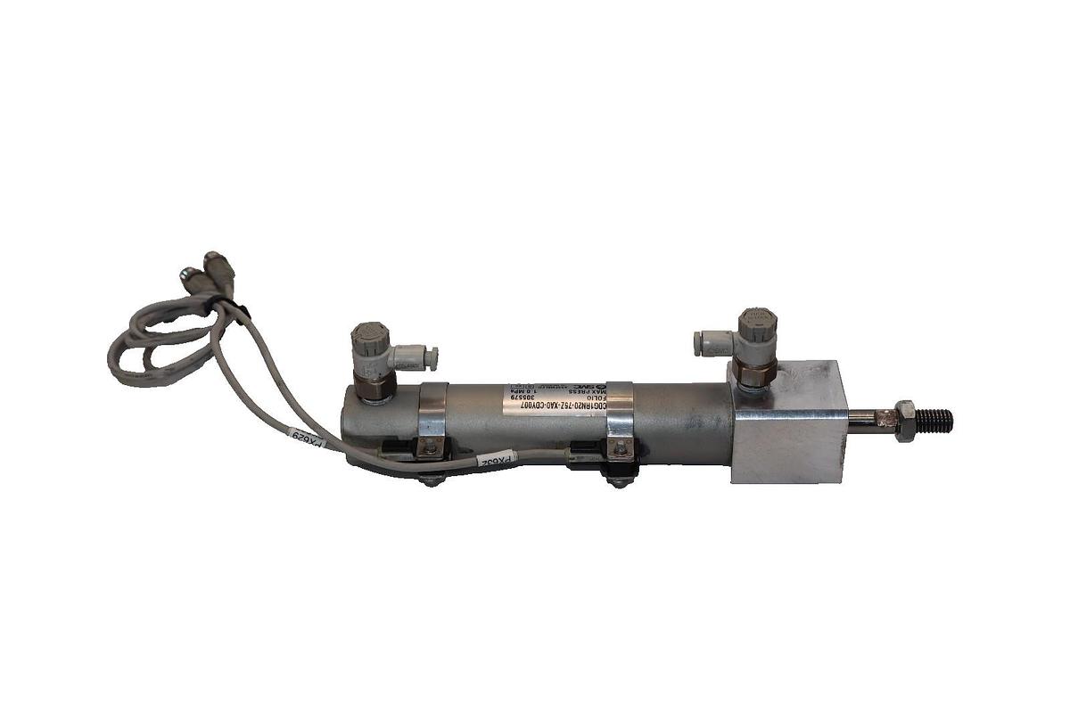 Used SMC Pneumatic Cylinder CDG1RN20-75Z-XA0-CDY007 1.0MPa  CDG1RN2075ZXA0CDY007