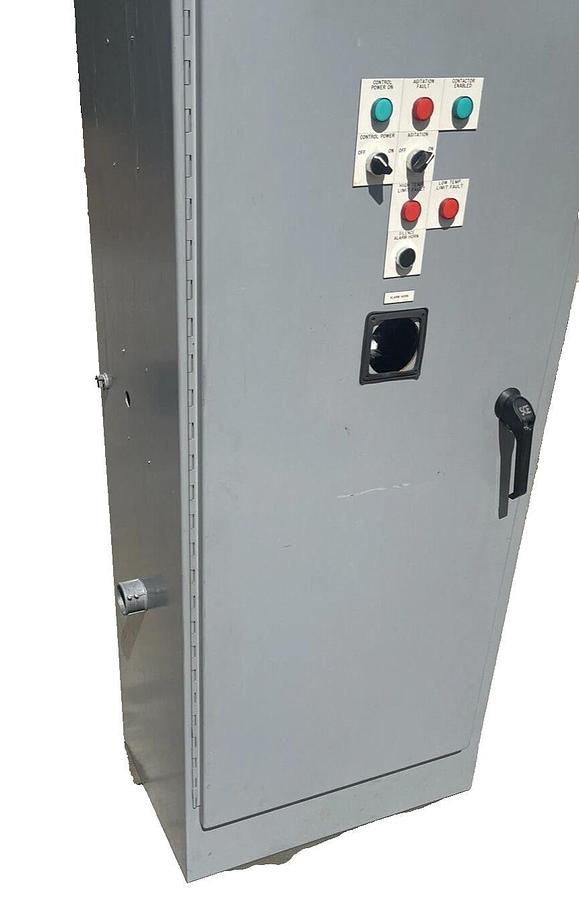 Used SCE-72XM2818 ENCLOSURE CABINET, Square D 30A disconnect switch 72"x 28"x 18"