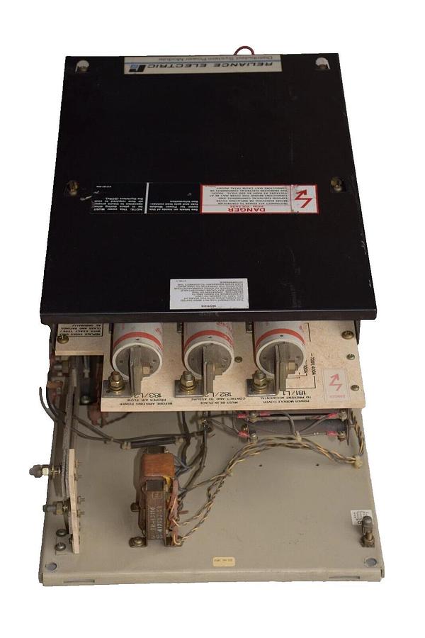 Used RELIANCE ELECTRIC DCS POWER MODULE (S6R-DIG) 803612-RE, 30312-RE, 224Amp 25-75HP