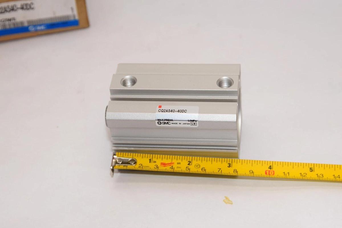 (NEW) SMC CQ2AS40-40DC 1.0MPa Compact Pneumatic Cylinder