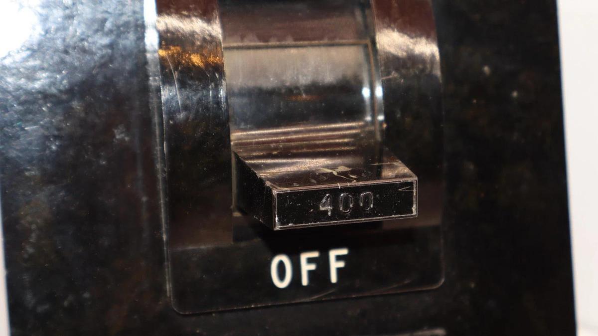 Used Square D Circuit Breaker LAP36400 400A 400 Amp 3 Pole 3p Magnetic Trip Adj Unit