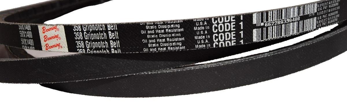 Browning Gripnotch Belt V-Belt 5VX1400 3585VX-1400 USA  (New)