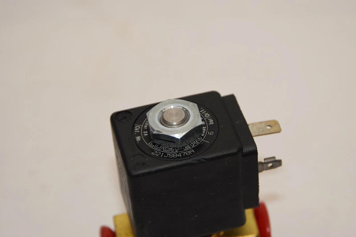 (NEW) PARKER LUCIFER 221JS8478A 6Bar 24V 14W Solenoid Valve
