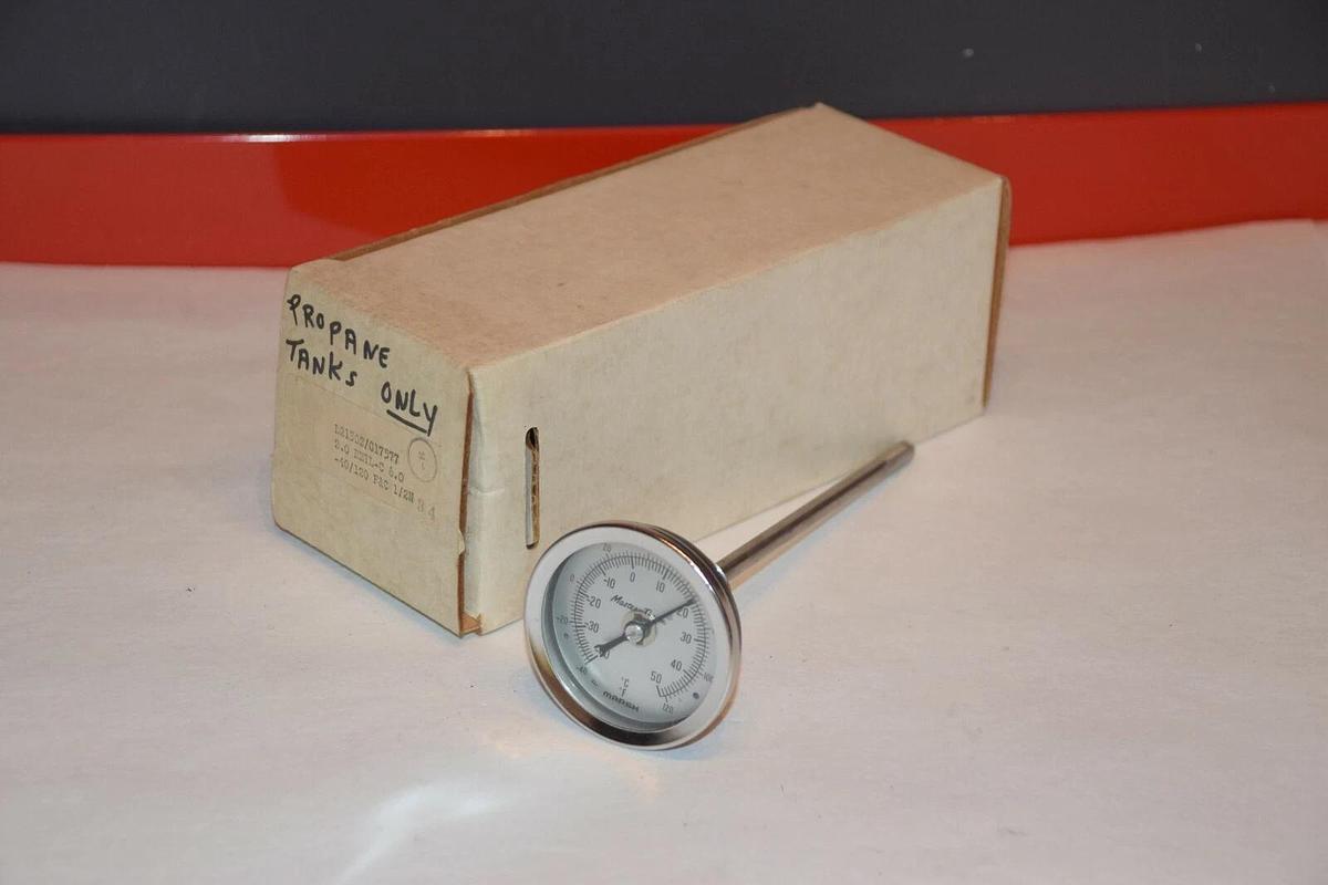 NEW MARSH MASTER-THERM L21302 G17577 2" FACE -40/120 THERMOMETER