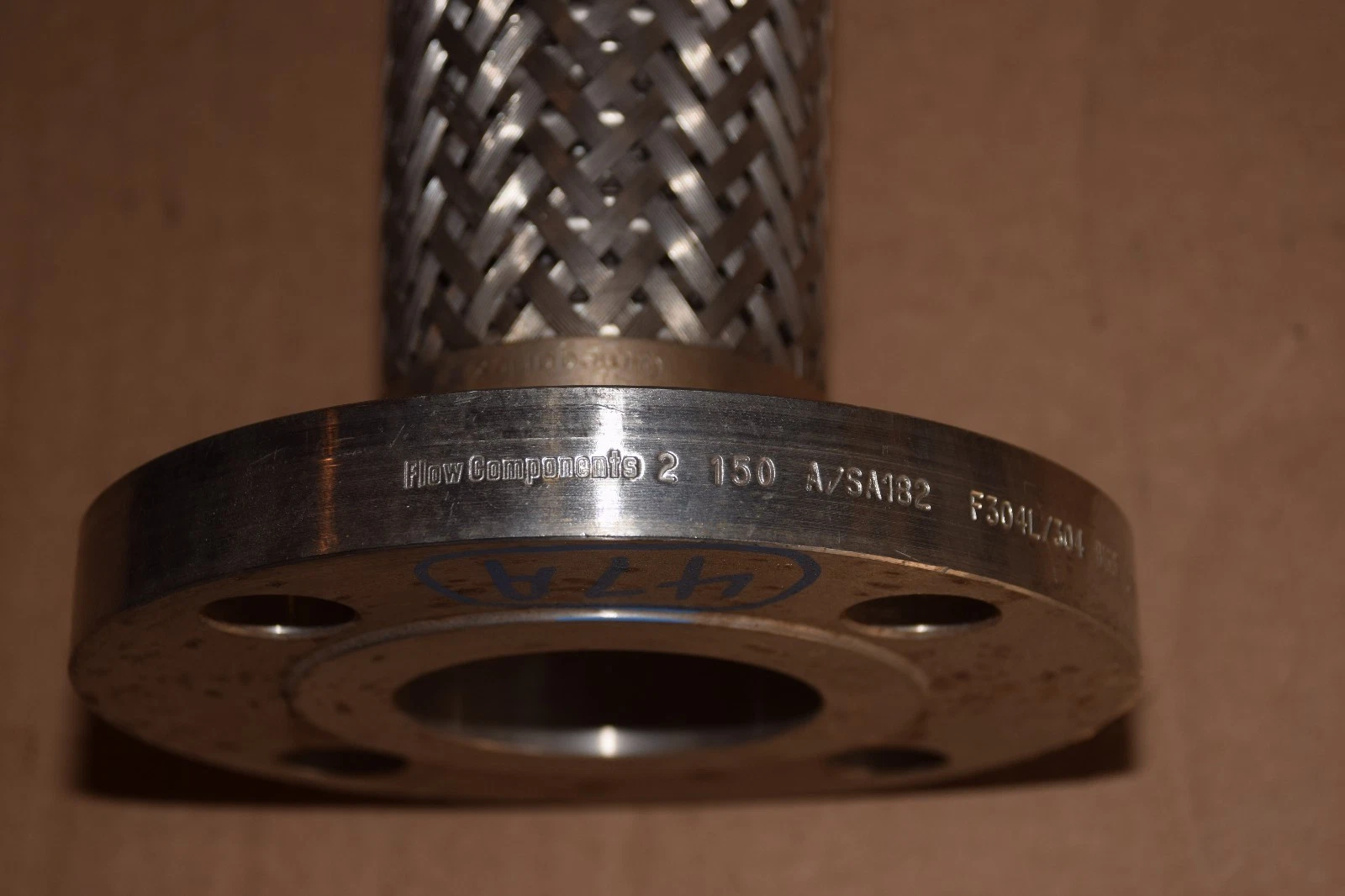 Flow components 12" Long 2" ID Stainless Steel Flexible Coupling 304 SA182 B16.5