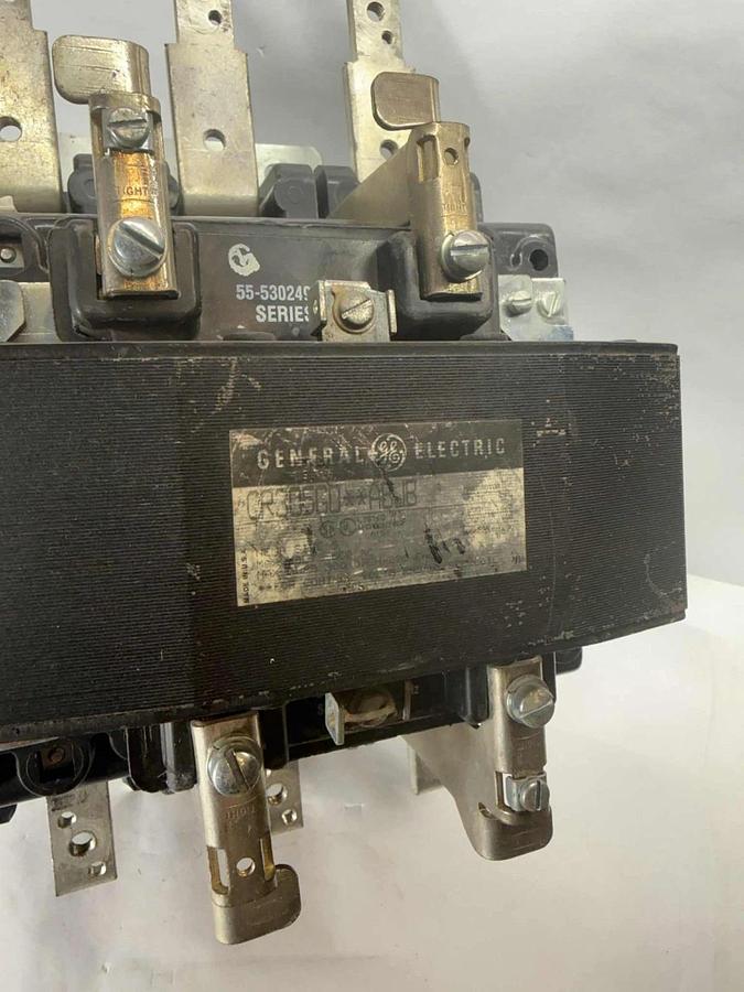 Used GE GENERAL ELECTRIC Contactor Size Sz 5 CR305G0**ABJB 460-480v coil