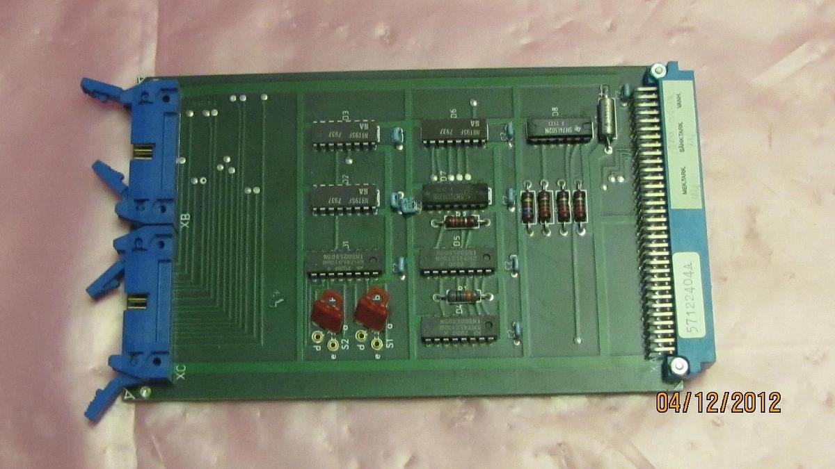 Used ABB STROMBERG FAULT & DATA BOARD CARD 5760380-1B 5760380 1B 57603801B 57122404A
