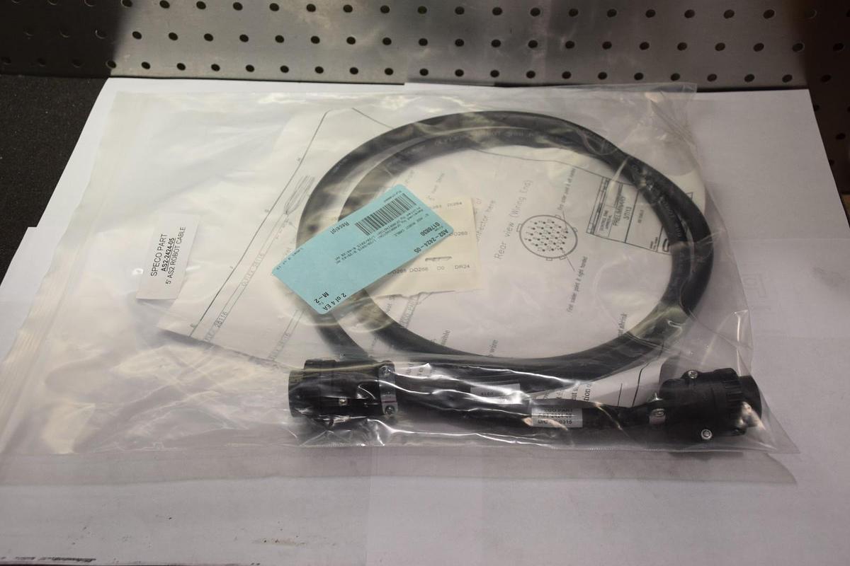 SPECO AS2-2424-05 AS2-2424-05 5' AS2 ROBOT CABLE NEW