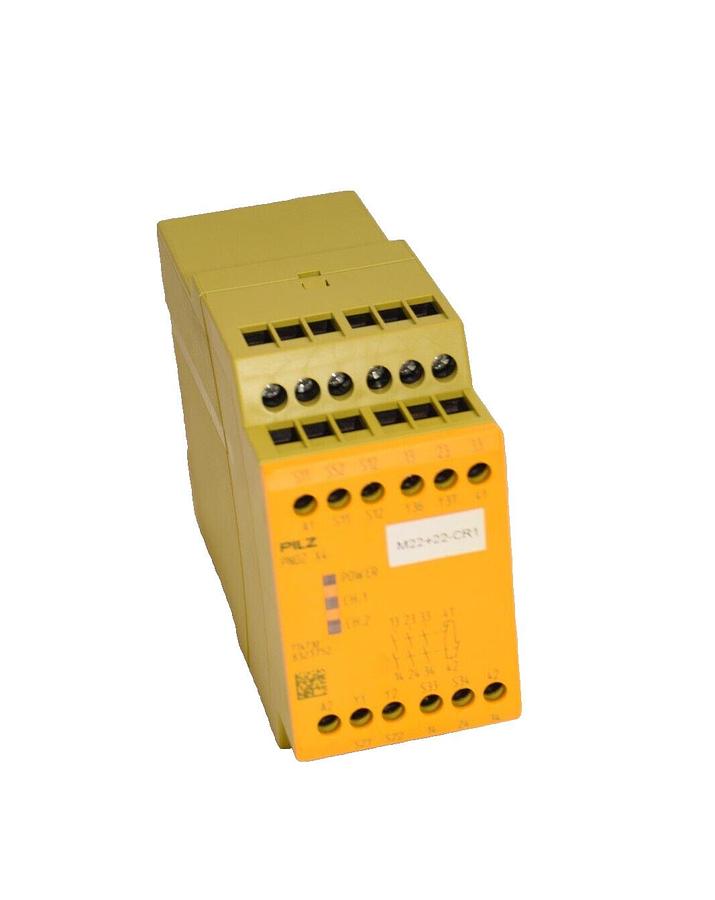Used PILZ PN0ZX424vdc3n/o1n/c PN0Z X4 24vdc 3n/o 1n/c PN0ZX4 Safety Relay