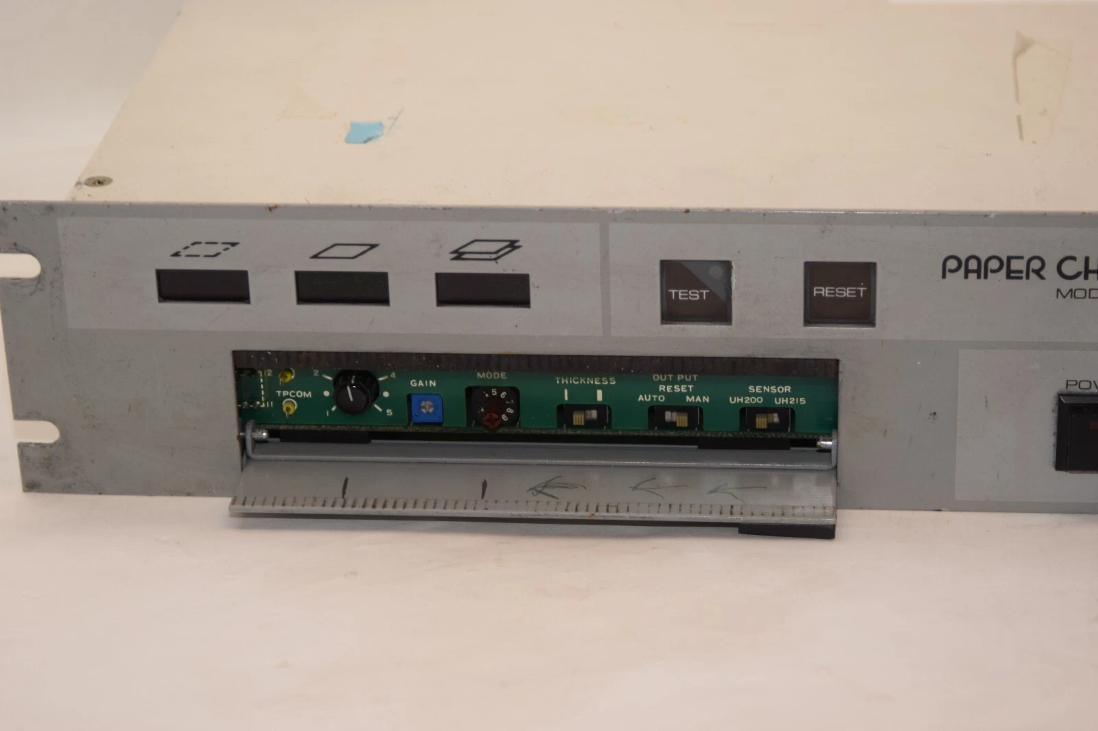 Used NIRECO PC210 913071 Paper Checker Controller