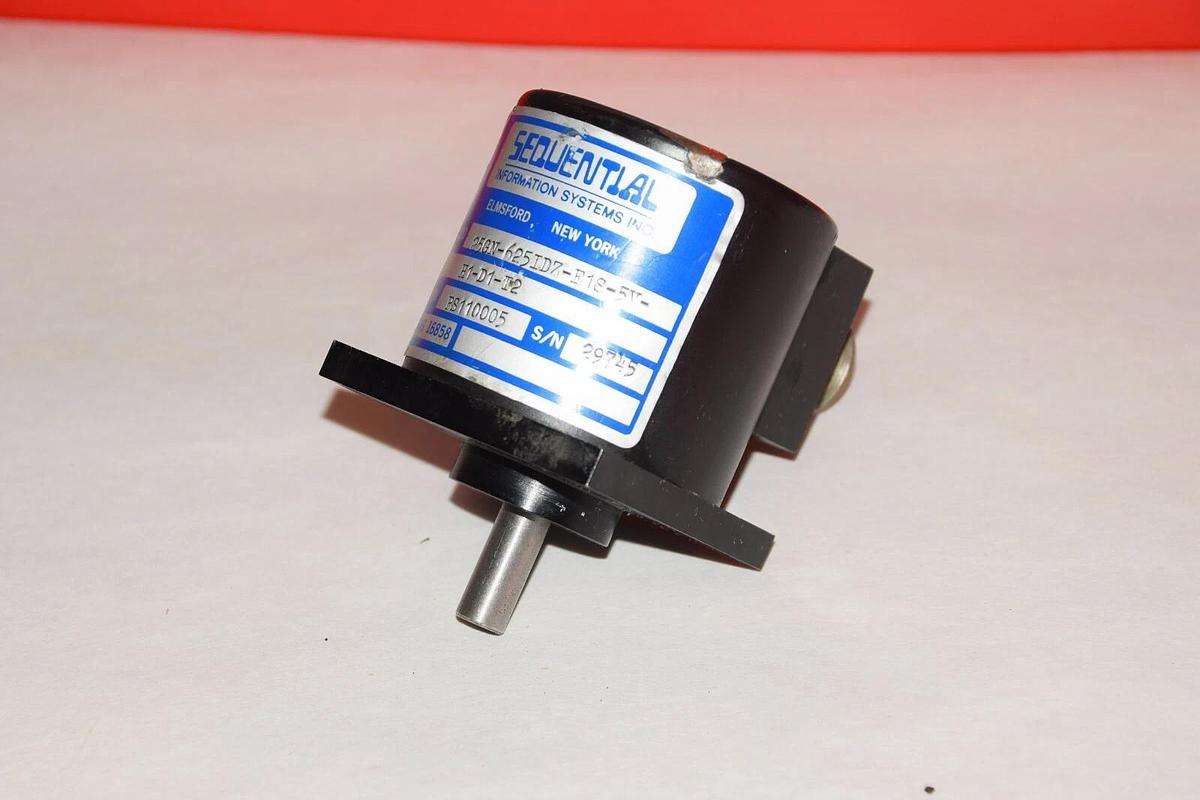Used SEQUENTIAL Shaft Encoder PS110005 , 25GN-625IDZ-E1S-5V-H1-D1-T2