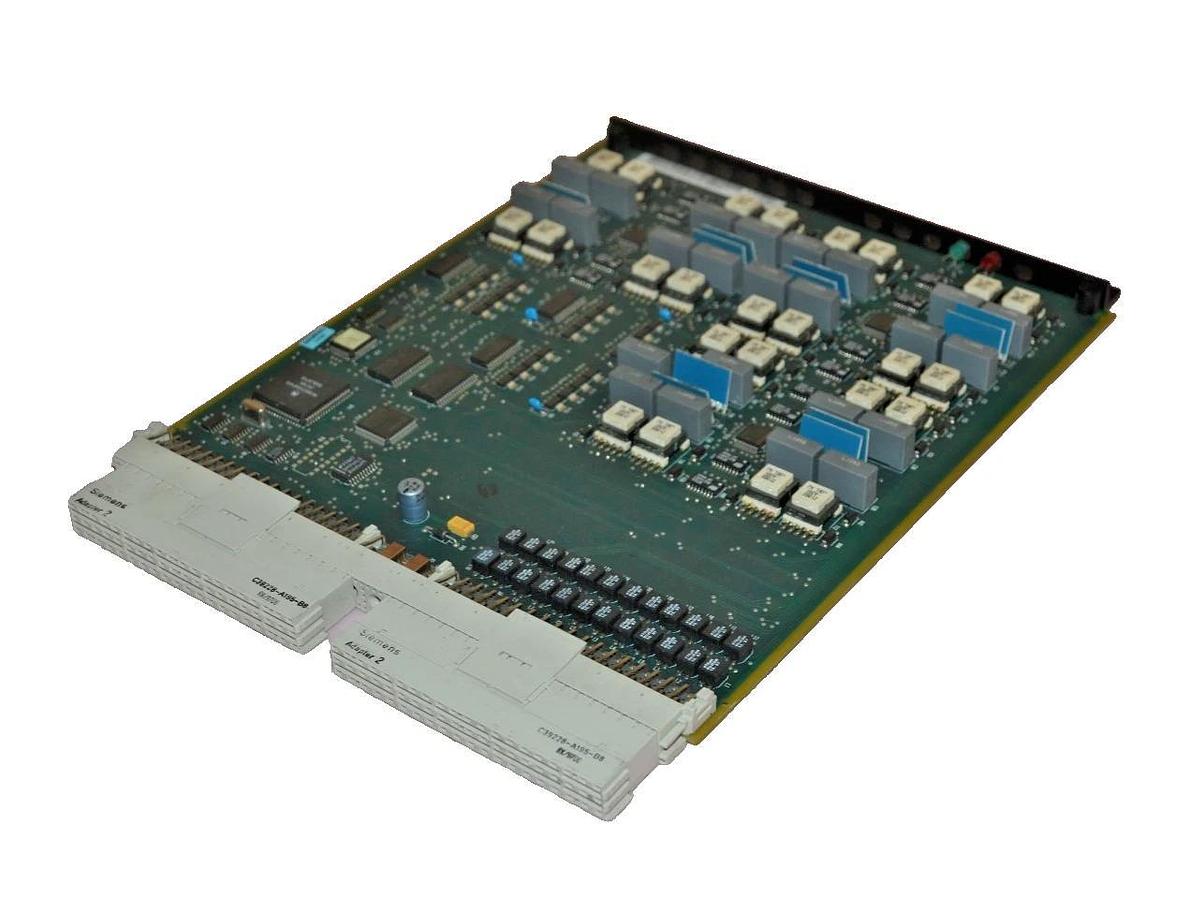 Used SIEMENS C39228-A0108-A503 31E1698 CIRCUIT BOARD WITH C39228-A195-B8 ADAPTER