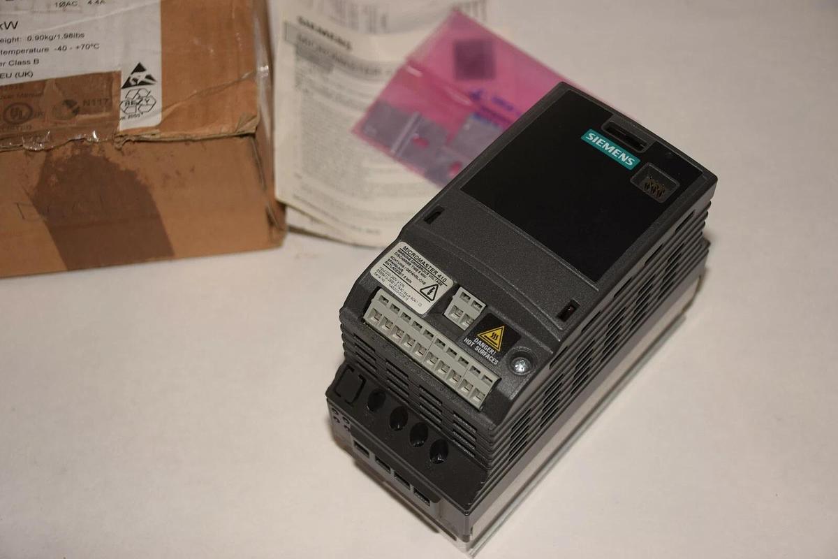 Siemens Drive 6SE6410-2BB13-7AA0 Micromaster 410 0.37kW 6SE64102BB137AA0 NEW