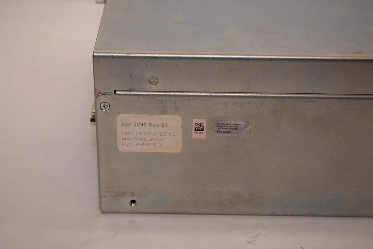 Used Parata Dedicated PC Computer 630-0296 Rev 01 FRU WES7 PC1 Prepped *NO HARDRIVE*