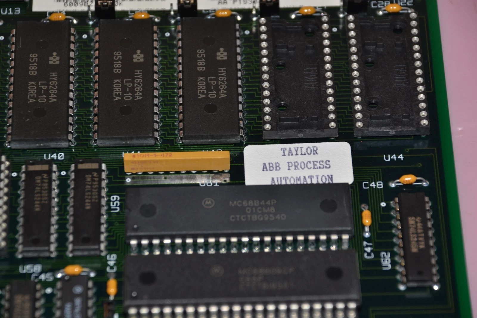 TAYLOR ABB PROCESS 6009BZ10000K 125P2206-3 AV1 REV A MEMORY MODULE NEW
