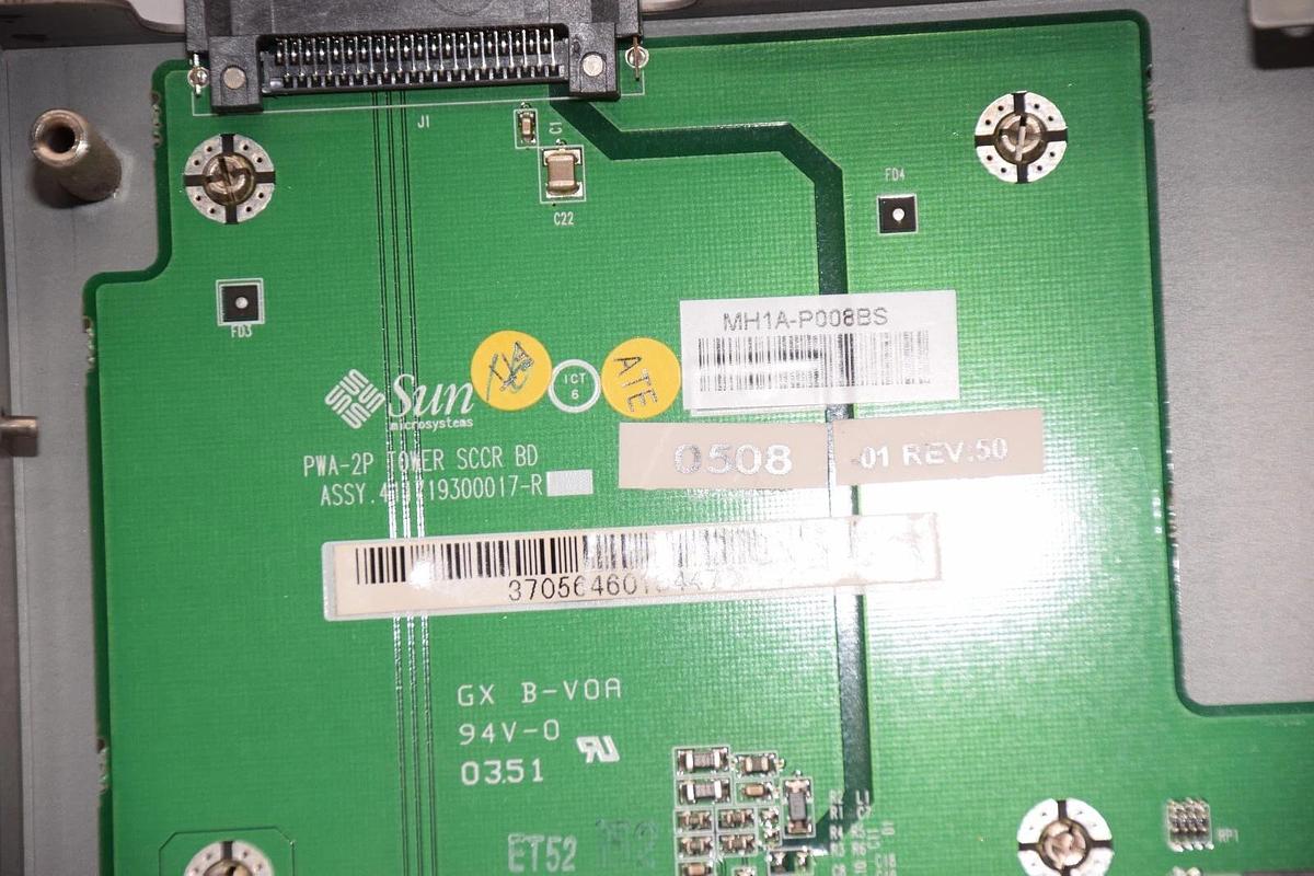 Used SUN 41179300017-R , 342719300046 PWA-2P Tower SSCR Board Card Reader