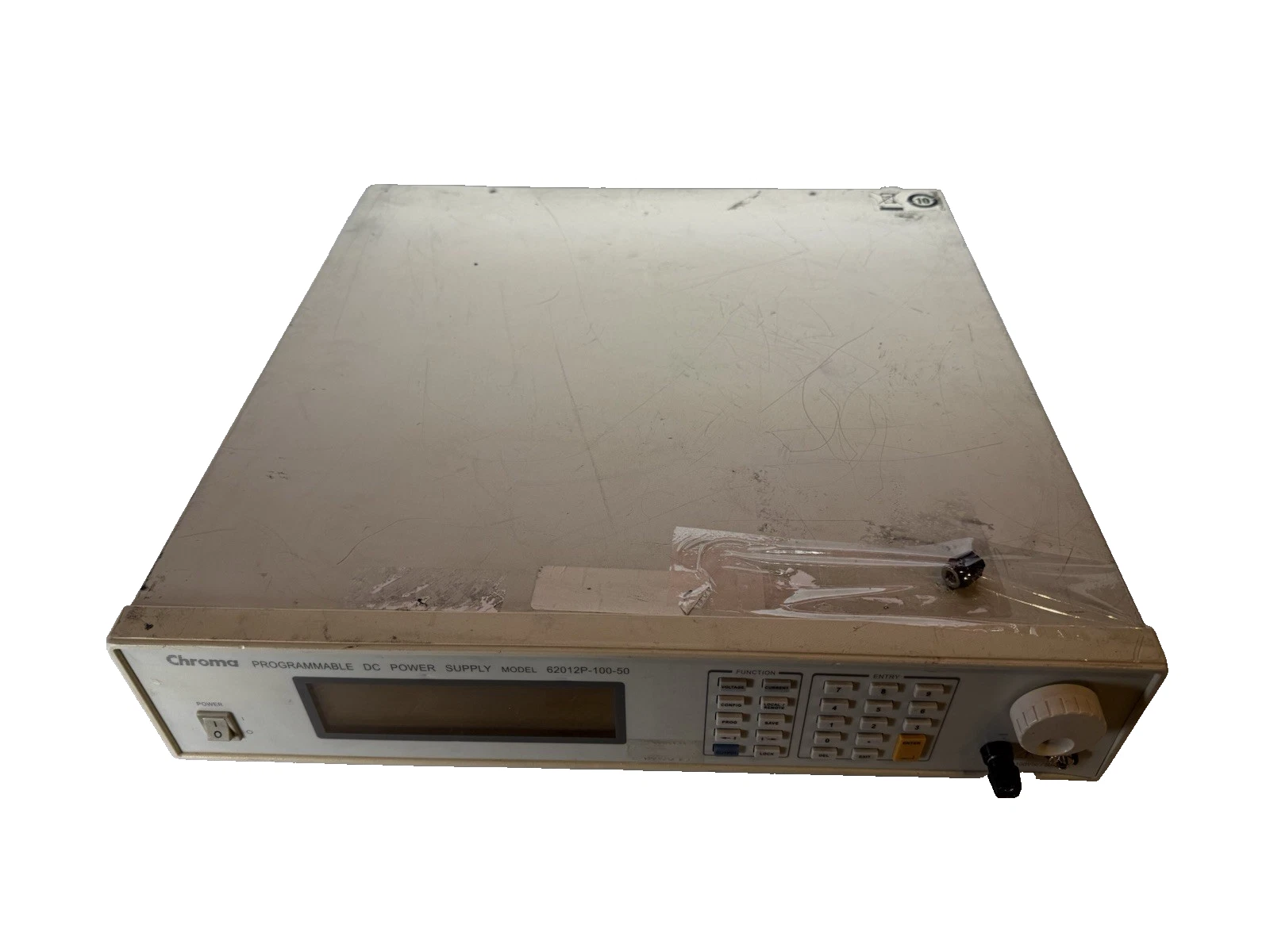Used Chroma 62012P-100-50 Programmable DC Power Supply 100V, 50A for Parts or Repair