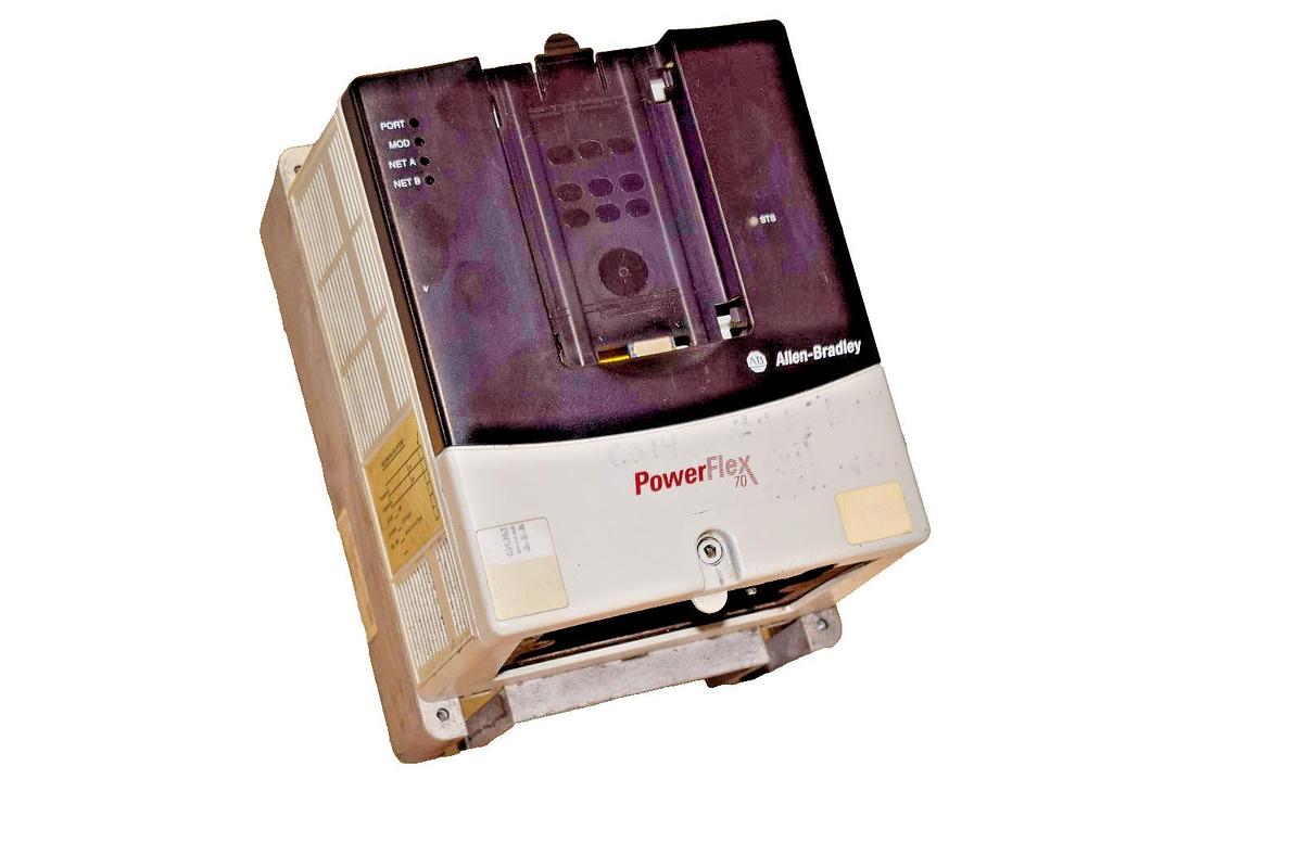 Used Allen-Bradley AB PowerFlex Power Flex 70 Drive 20AD3P4A0AYNANNN Ser. A 2hp 1.5kW