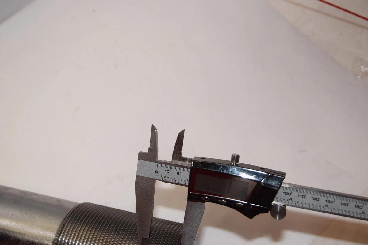 Used Very Large Bolt, Nut & Stud 3-1/8" Dia. approx. 17" Long P-183-N,  0484D, 76-004