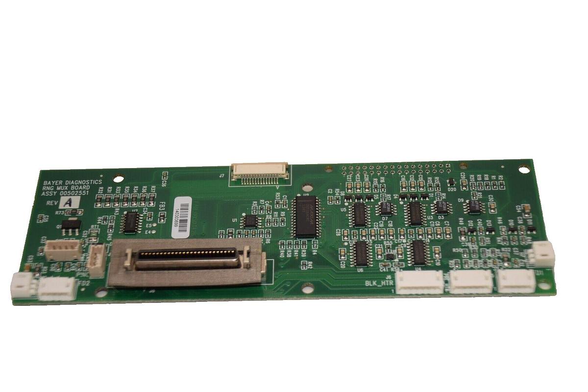 Used BAYER DIAGNOSTICS 00502551 Rev A RNG Mux Board